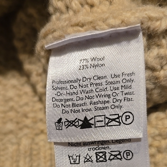 Eddie Bauer Wool Blend Knit Cardigan M - Picture 5 of 5